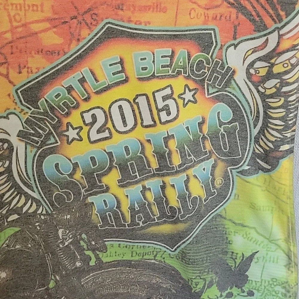 Spring Rally Biker Tee - Picture 2 of 9